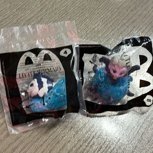 Little Mermaid Themed Kids Retired Toy Set - Collectables